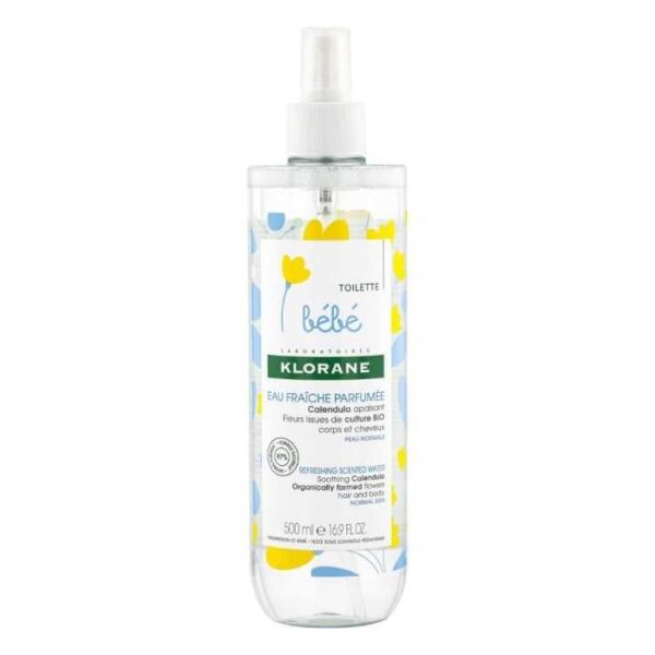 KLORANE BEBE EAU FRAICHE PARFUMEE AU CALENDULA 500 ML