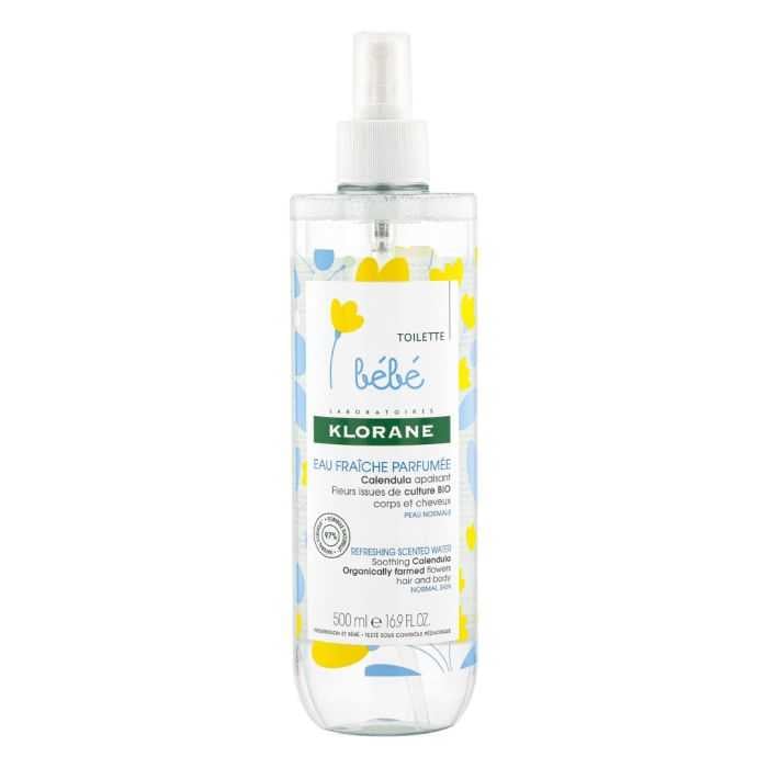 KLORANE BEBE EAU FRAICHE PARFUMEE AU CALENDULA 500 ML KLORANE BEBE EAU FRAICHE PARFUMEE AU CALENDULA 500 ML