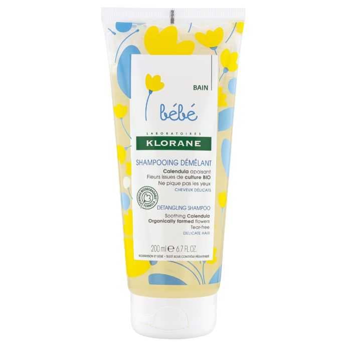 KLORANE BEBE SHAMPOING DEMELANT AU CALENDULA 200 ML KLORANE BEBE SHAMPOING DEMELANT AU CALENDULA 200 ML