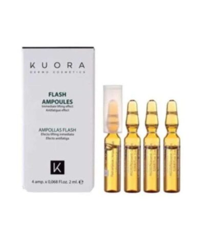KUORA AMPOULE FLASH EFFET LIFTING IMMEDIAT 4 AMPOULES