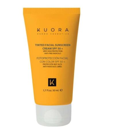 KUORA ECRAN SOLAIRE TEINTEE SPF 50+ 50ML