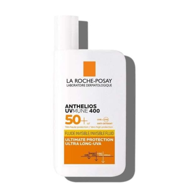 LA ROCHE POSAY ANTHELIOS UVMUNE 400 FLUIDE SOLAIRE INVISIBLE SPF 50+ 50 ML
