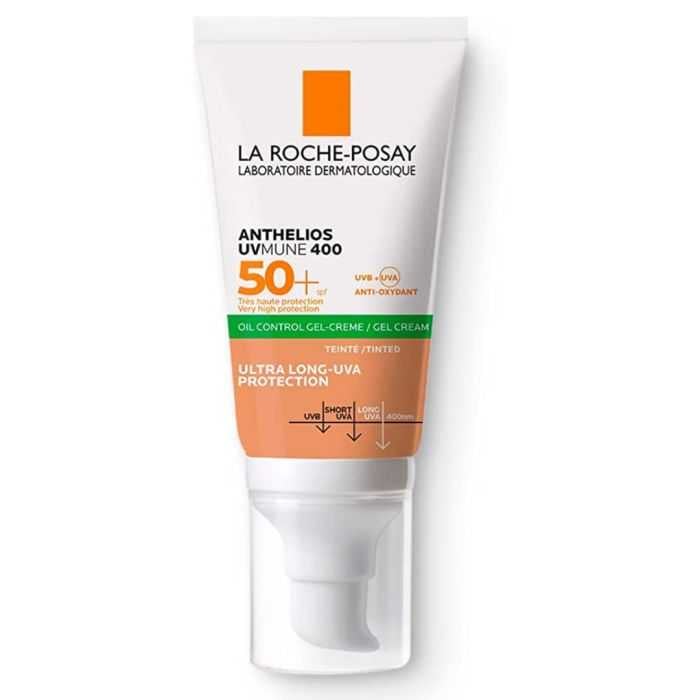 LA ROCHE POSAY ANTHELIOS UVMUNE 400 GEL CREME OIL CONTROL TEINTE SPF 50 LA ROCHE POSAY ANTHELIOS UVMUNE 400 GEL CREME OIL CONTROL TEINTE SPF 50