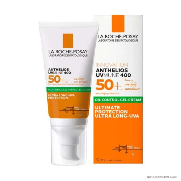 LA ROCHE POSAY ANTHELIOS UVMUNE400 OIL CONTROL INVISIBLE SPF50+ 50ML