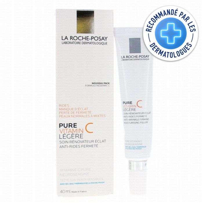 LA ROCHE POSAY PURE VITAMINE C LEGERE 40 ML LA ROCHE POSAY PURE VITAMINE C LEGERE 40 ML