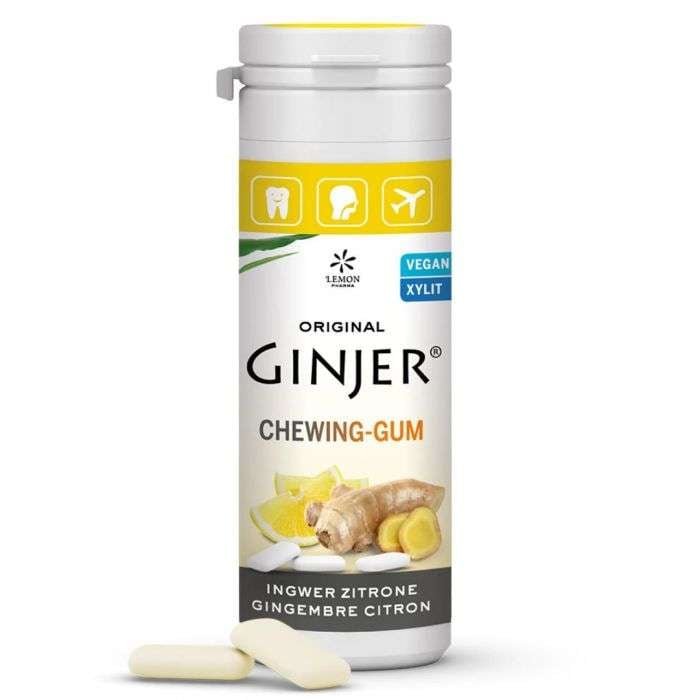 LEMON PHARMA ORIGINAL GINGER CITRON CHEWIN GUM LEMON PHARMA ORIGINAL GINGER CITRON CHEWIN GUM
