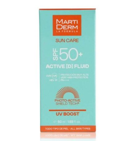 MARTIDERM SUN CARE ACTIVE D FLUID SPF 50 UV BOOST 50 ML