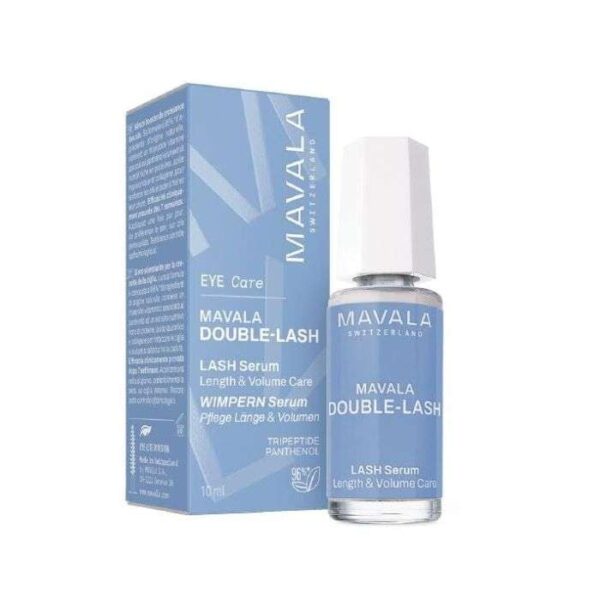 MAVALA DOUBLE-LASH NUTRITIVE TREATMENT FOR LONGER DENSER LASHES 0.34 OUNCES