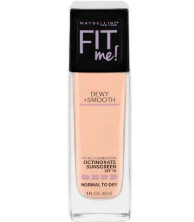 MAYBELLINE FIT ME LUMINOUS + SMOOTH SPF 18