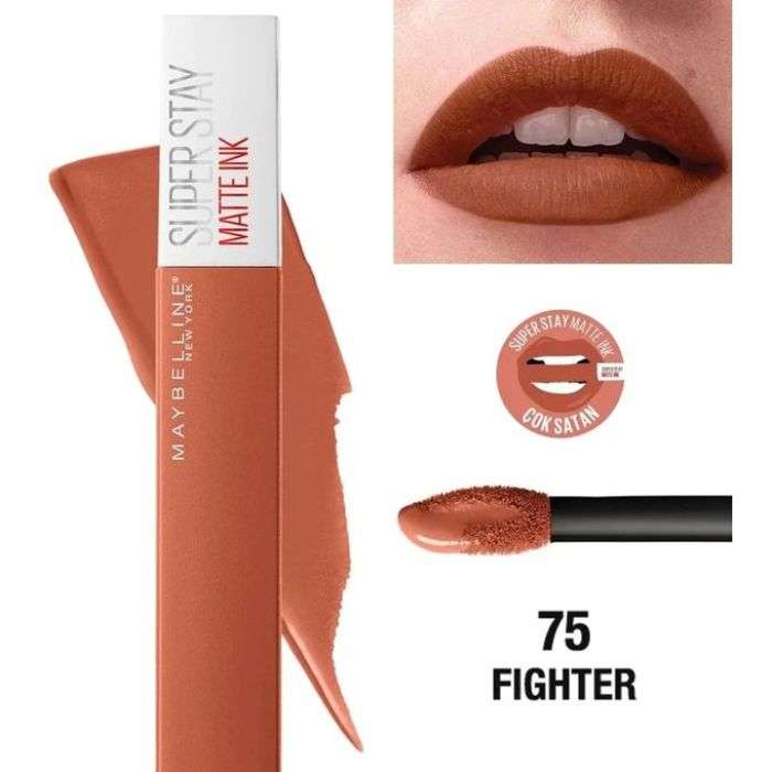 MAYBELLINE ROUGE A LEVRES MAT LIQUIDE LONGUE TENUE SUPERSTAY MATTE INK 5 ML MAYBELLINE ROUGE A LEVRES MAT LIQUIDE LONGUE TENUE SUPERSTAY MATTE INK 5 ML
