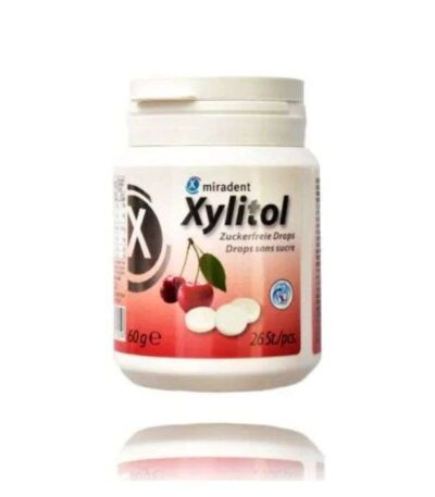 MIRADENT PASTILLE XYLITOL SAVEUR CERISE 60 G 26 PIECES