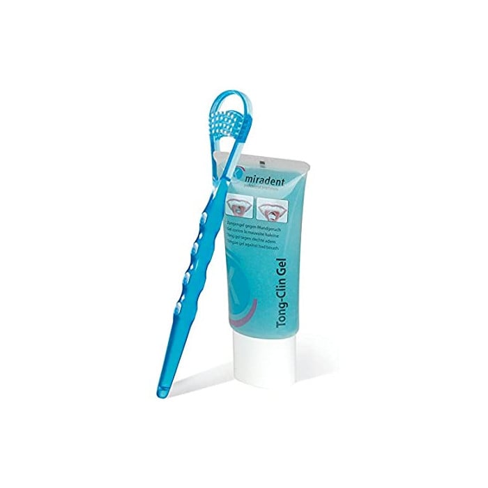MIRADENT TONG CLIN SET (GEL AVEC GRATTE LANGUE) MIRADENT TONG CLIN SET (GEL AVEC GRATTE LANGUE)