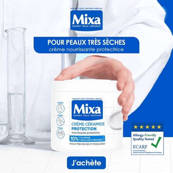MIXA CREME CERAMIDE PROTECTION 400ML MIXA CREME CERAMIDE PROTECTION 400ML