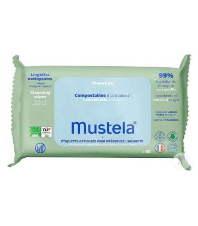 MUSTELA LINGETTES NETTOYANTES * 60