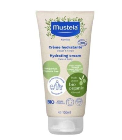MUSTELA CREME HYDRATANTE HUILE D&rsquo;OLIVE BIO 150 ML