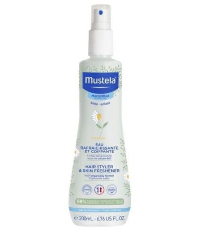 MUSTELA EAU RAFRAICHISSANTE ET COIFFANTE 200ML SANS ALCOOL