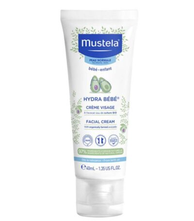 MUSTELA HYDRA BEBE CREME VISAGE 40 ML