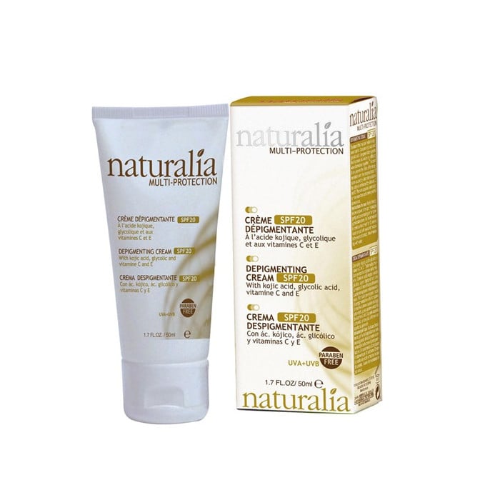 NATURALIA CREME SPF20 DEPIGMENTANTE 50 ML NATURALIA CREME SPF20 DEPIGMENTANTE 50 ML
