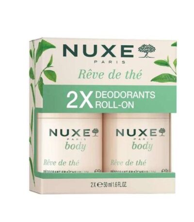 NUXE REVE DE THE 2 DEODORANTS ROLL ON 50ML