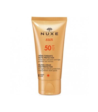 NUXE SUN CREME FONDANTE HAUTE PROTECTION SPF 50 AUX FLEURS D&rsquo;EAU ET DE SOLEIL 50 ML