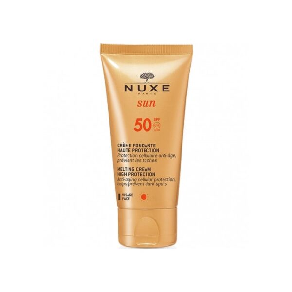NUXE SUN CREME FONDANTE HAUTE PROTECTION SPF 50 AUX FLEURS D&rsquo;EAU ET DE SOLEIL 50 ML