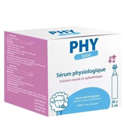 PHY BEBE SERUM PHYSIOLOGIQUE 30*5ML