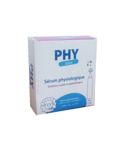 PHY BEBE SERUM PHYSIOLOGIQUE 10*5ML
