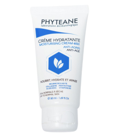 PHYTEANE CREME HYDRATANTE 48H ANTI AGE PEAU NORMALE A SECHE 50 ML