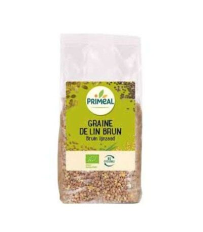 PRIMEAL GRAINES DE LIN BRUN 500G