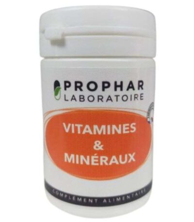PROPHAR VITAMINES ET MINERAUX 50 GELULES