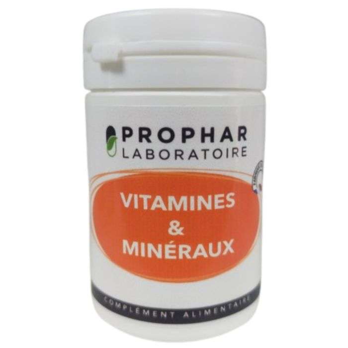 PROPHAR VITAMINES ET MINERAUX 50 GELULES PROPHAR VITAMINES ET MINERAUX 50 GELULES