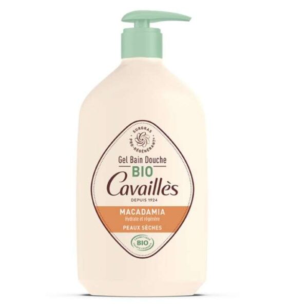 ROGE CAVAILLES GEL BAIN ET DOUCHE HUILE DE MACADAMIA BIO 1 LITRE