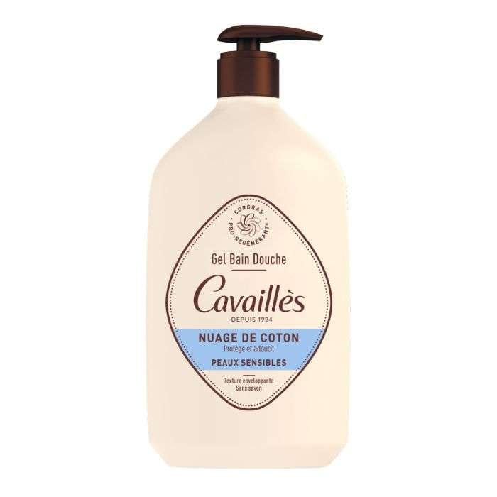 ROGE CAVAILLES GEL BAIN ET DOUCHE NUAGE DE COTON PEAUX SENSIBLES 1 L ROGE CAVAILLES GEL BAIN ET DOUCHE NUAGE DE COTON PEAUX SENSIBLES 1 L