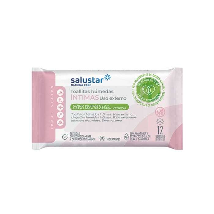 SALUSTAR LINGETTES HYGIENE INTIME 12 UNITES SALUSTAR LINGETTES HYGIENE INTIME 12 UNITES