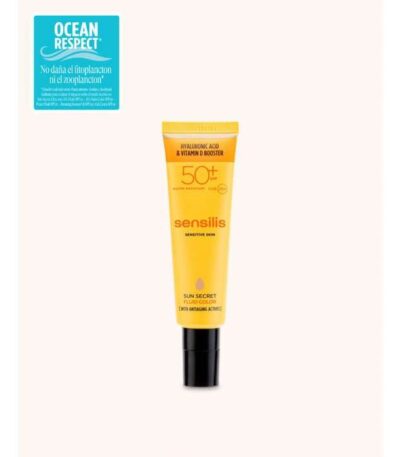 SENSILIS Soin pour le visage anti-âge fluide teinté SPF50+