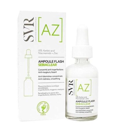 SVR AMPOULE AZ SEBIACLEAR AMPOULE FLASH 30 ML