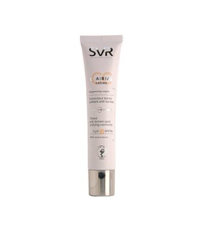 SVR CLAIRIAL CC CRÈME CORRECTEUR UNIFIANT ANTI-TACHES LIGHT SPF50+ 40 ML