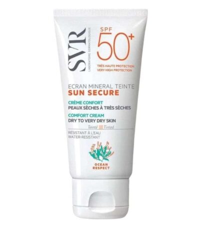 SVR SUN SECURE ECRAN MINERAL TEINTE SPF 50+ PEAUX SECHES A TRES SECHES