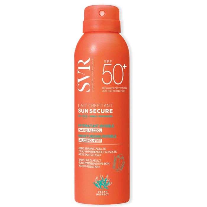 SVR SUN SECURE LAIT CREPITANT SPF 50+ 200 ML SVR SUN SECURE LAIT CREPITANT SPF 50+ 200 ML