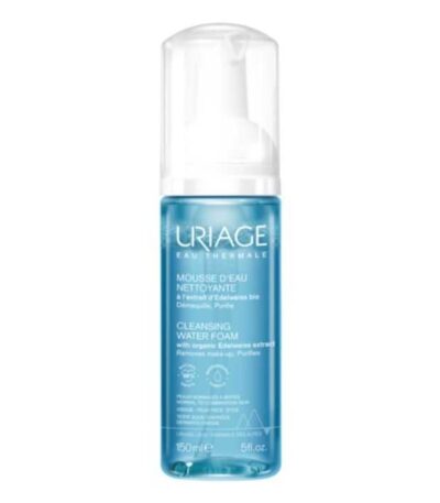 URIAGE EAU THERMALE MOUSSE D&rsquo;EAU MICELLAIRE NETTOYANTE 150 ML