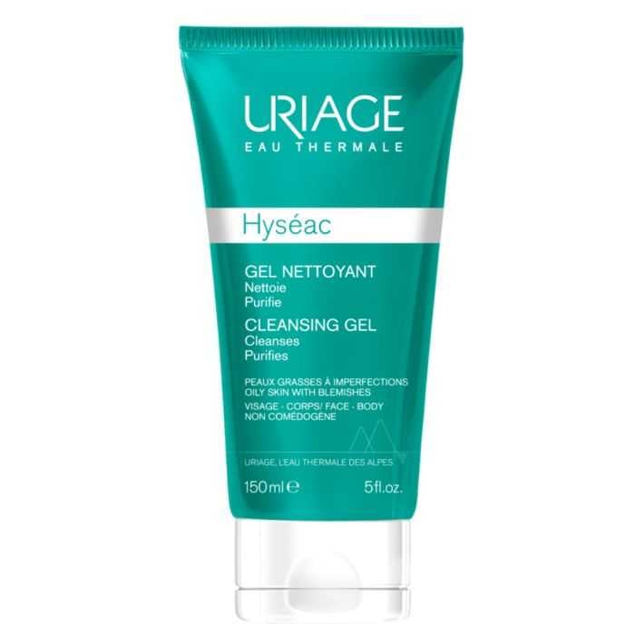 URIAGE HYSEAC GEL NETTOYANT 150ML NETTOIE PURIFIE ASSAINIT URIAGE HYSEAC GEL NETTOYANT 150ML NETTOIE PURIFIE ASSAINIT