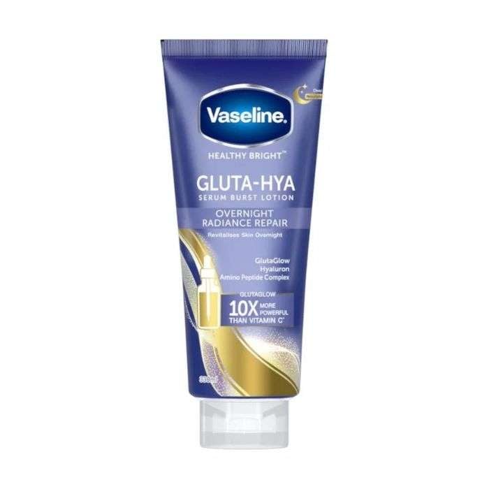VASELINE GLUTA HYA SERUM BURST LOTION OVERNIGHT RADIANCE REPAIR 300ML VASELINE GLUTA HYA SERUM BURST LOTION OVERNIGHT RADIANCE REPAIR 300ML