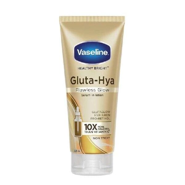 VASELINE GLUTA HYA SERUM BURST UV LOTION FLAWLESS GLOW 300ML