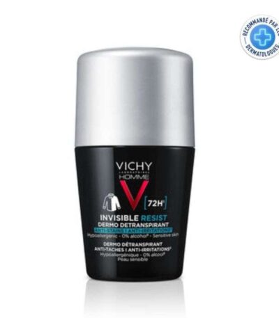 VICHY DEODORANT DETRANSPIRANT 72H INVISIBLE HOMME 50 ML