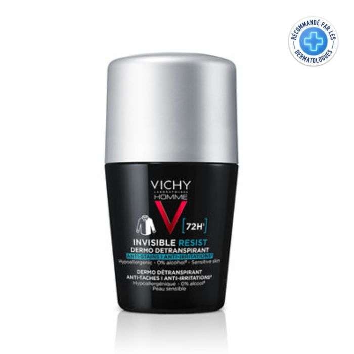 VICHY DEODORANT DETRANSPIRANT 72H INVISIBLE HOMME 50 ML VICHY DEODORANT DETRANSPIRANT 72H INVISIBLE HOMME 50 ML