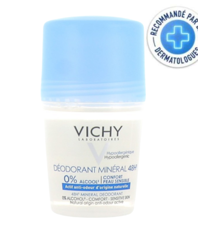 VICHY DEODORANT MINERAL ROLL ON 48H