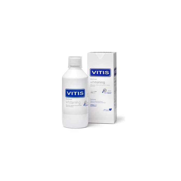 VITIS BAIN DE BOUCHE BLANCHEUR WHITENING 500 ML VITIS BAIN DE BOUCHE BLANCHEUR WHITENING 500 ML